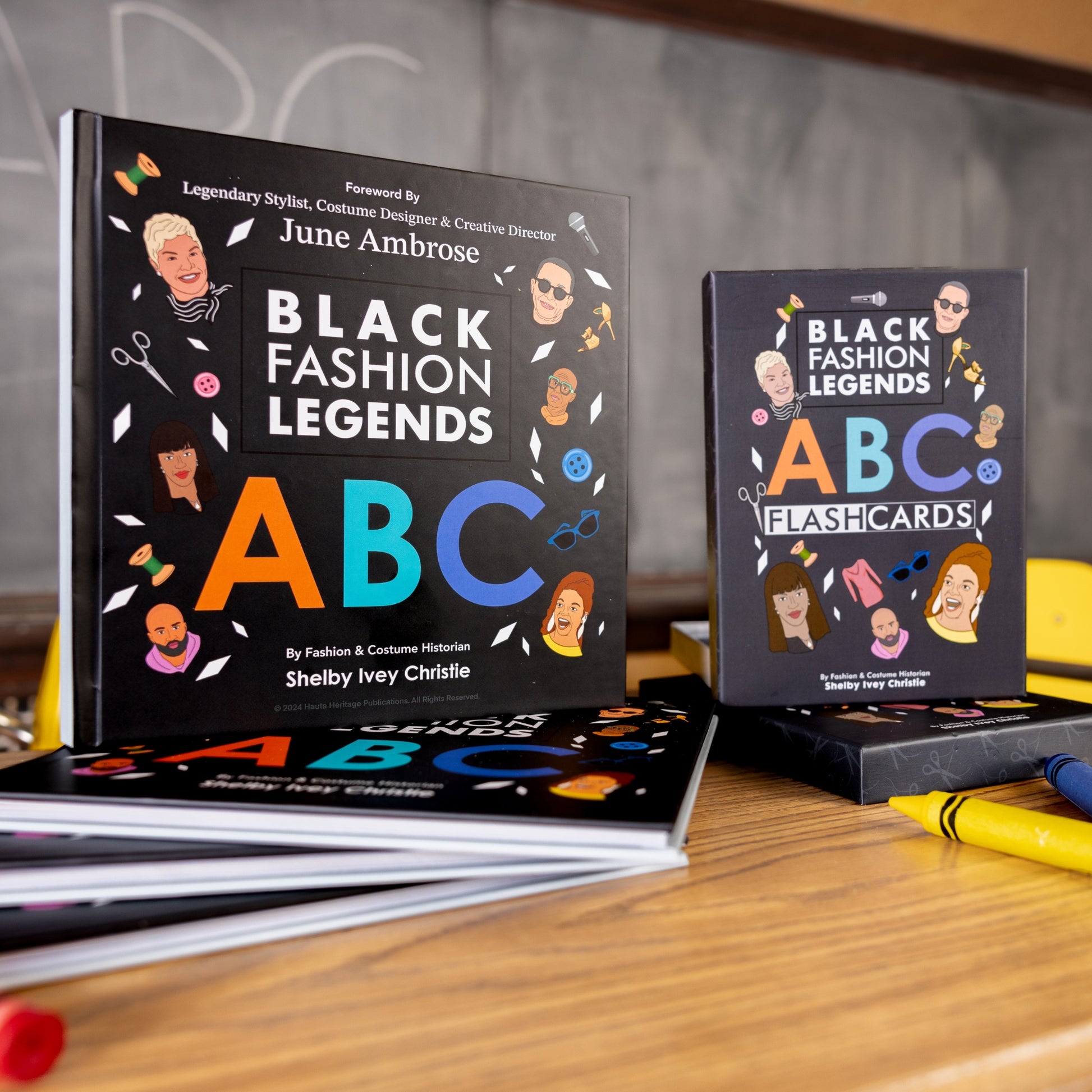 Kids Alphabet Book & Flashcard Set | HAUTE HERITAGE