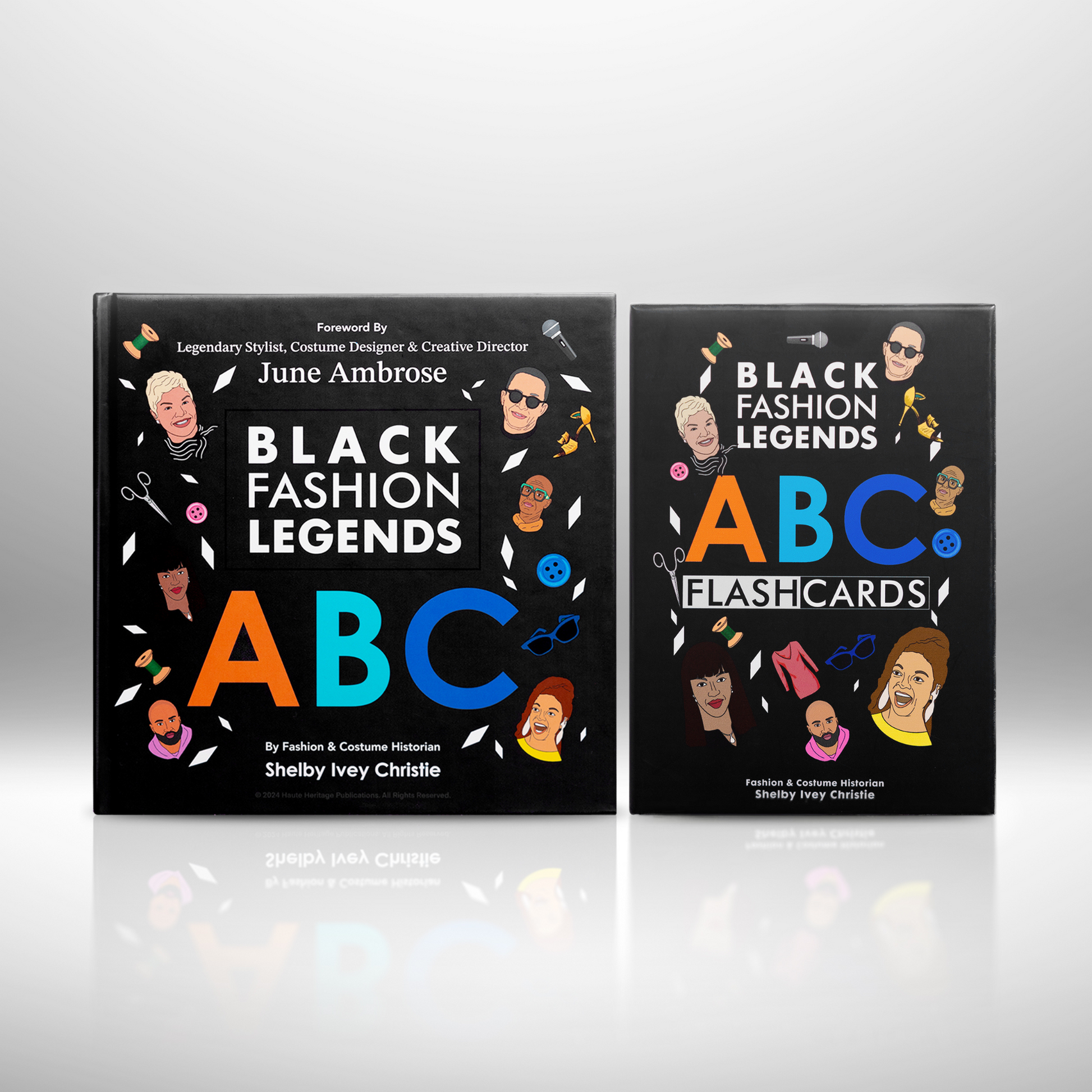 Kids Alphabet Book & Flashcard Set | HAUTE HERITAGE